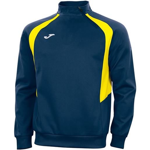 Joma felpa championship iii - blu navy/giallo