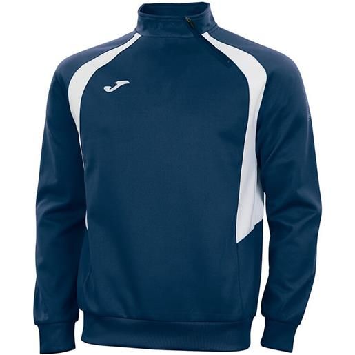 Joma felpa championship iii - blu navy/bianco