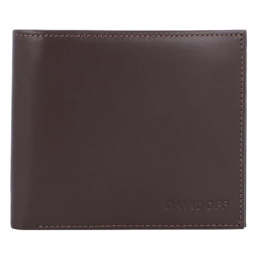 Davidoff essentials portafoglio pelle 11,5 cm marrone