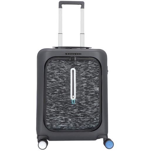 Piquadro bagmotic valigia di cabina 55 cm nero