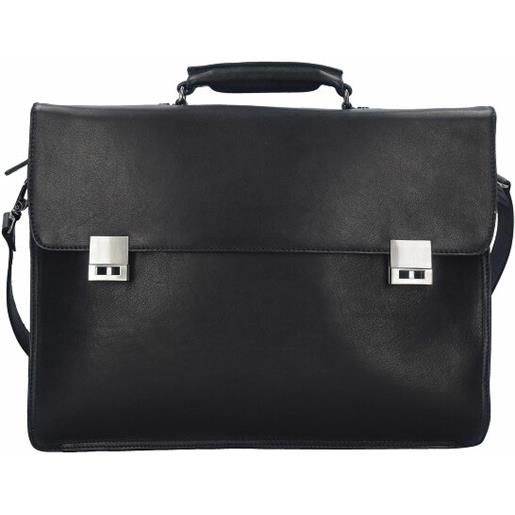 Harold's country briefcase l 41 cm scomparto per laptop nero