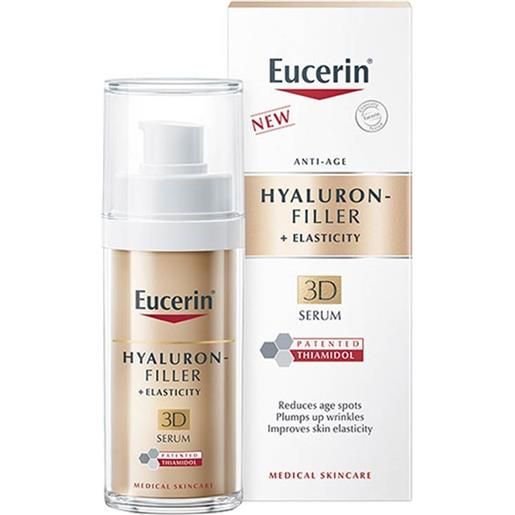 Eucerin hyaluron filler + elasticity 3d serum, 30ml