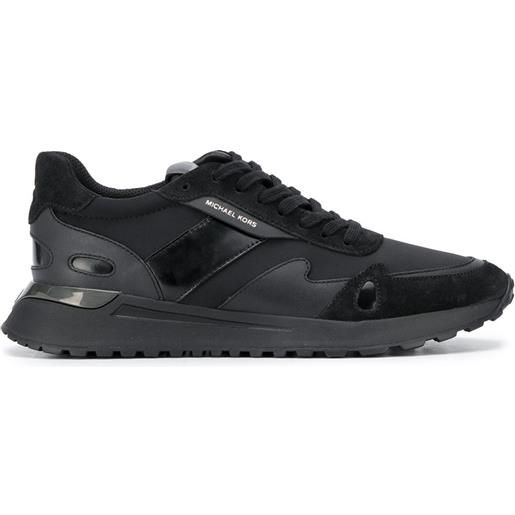 Michael Kors sneakers miles con pannelli a contrasto - nero