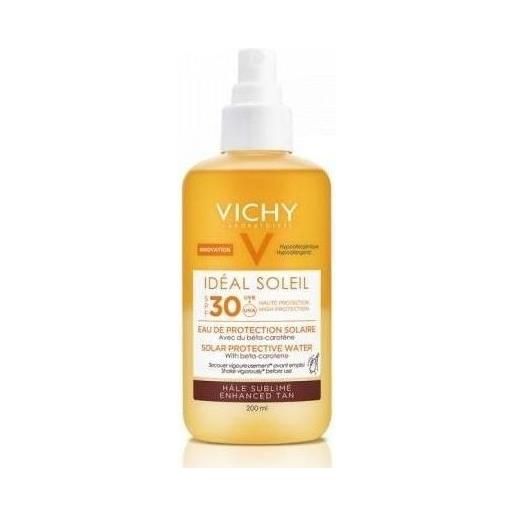 Vichy ideal soleil acqua solare protettiva abbronzatura intensa protezione solare 30 con betacarotene 200 ml
