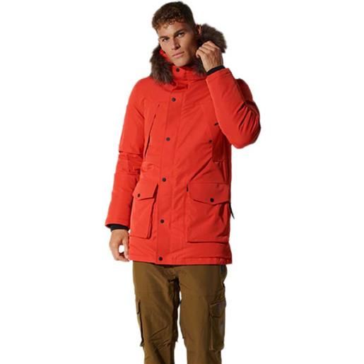 Superdry everest down snow jacket rosso l uomo