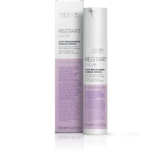 Revlon restart color anti-brassiness purple drops 50 ml
