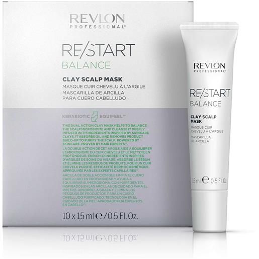 Revlon restart balance clay scalp mask 10 x 15 ml