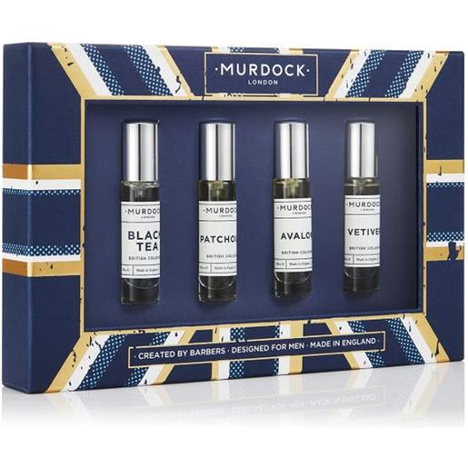 MURDOCK BARBERS OF LONDON murdock collesione colonia 4 x 10 ml