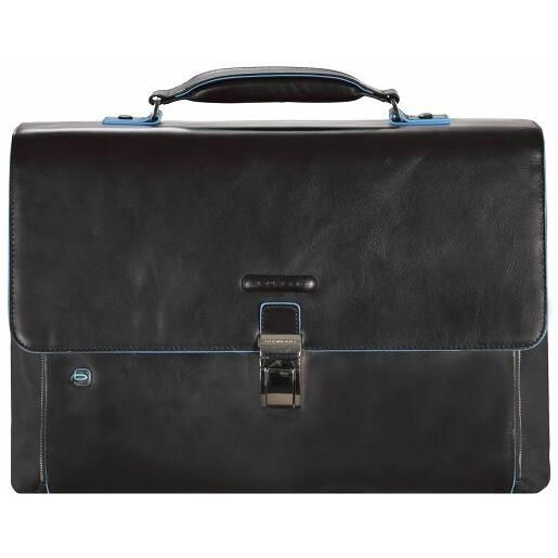 Piquadro blue square briefcase ii pelle 40 cm scomparto per laptop nero