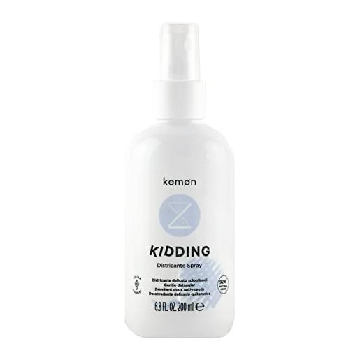 Kemon - liding kidding spray, azione districante, scioglinodi per bambini con estratti vegetali - 200 ml