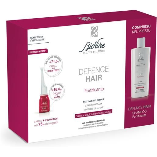 ICIM (BIONIKE) defence hair ridensificante fiale + shampoo bionike