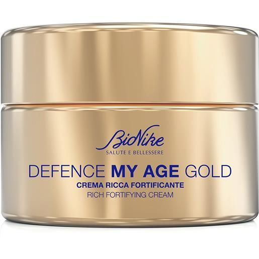 I.C.I.M. (BIONIKE) INTERNATION bionike defence my age gold crema viso ricca fortificante - 50 ml