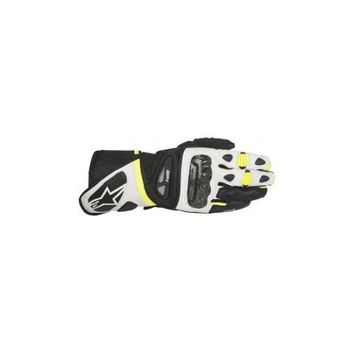 ALPINESTARS sp-1 gloves » (black/white/yellow fluo)