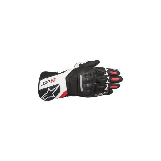 ALPINESTARS sp-8 v2 gloves » (black/white/red)
