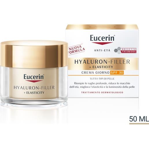 BEIERSDORF SpA hyaluron-filler + elasticity crema giorno spf 30 eucerin 50ml