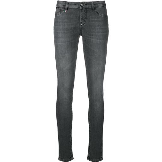 Philipp Plein jeans slim - grigio