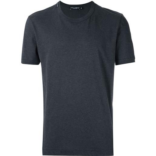 Dolce & Gabbana t-shirt a girocollo - grigio