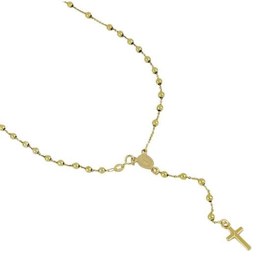 Gioielleria Lucchese Oro collana rosario oro giallo madonna miracolosa 803321716888