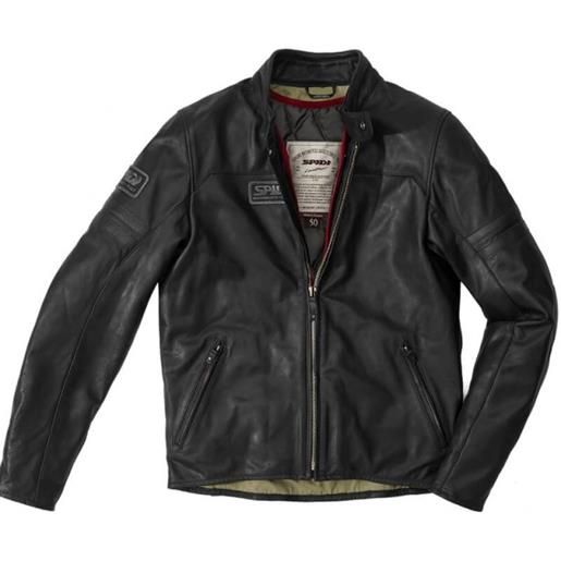 SPIDI vintage giacca pelle - (nero)