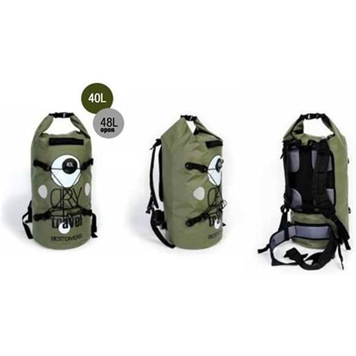 Best Divers pvc dry backpack 40l - military