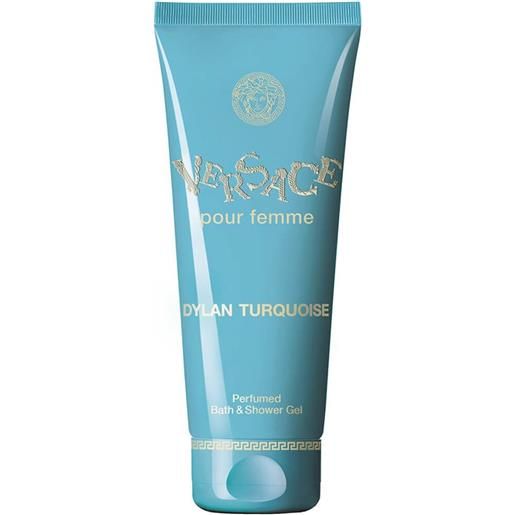 Versace pour femme dylan turquoise perfumed bath & shower gel
