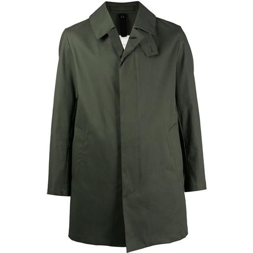 Mackintosh cappotto monopetto cambridge - verde