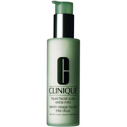 Clinique liquid facial soap extra mild con erogatore - pelle da molto arida ad arida (tipo i) 200ml