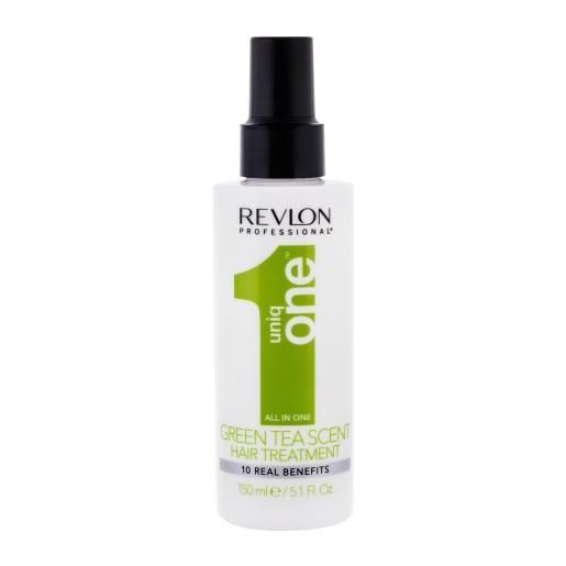 Revlon Professional uniq one green tea scent maschera trattamento spray senza risciaquo 150 ml per donna