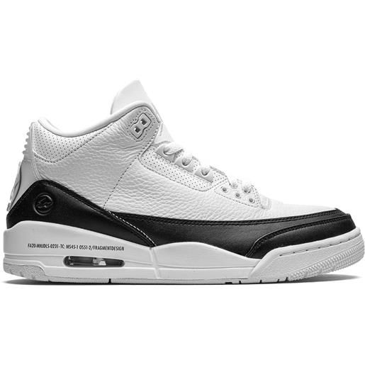 Jordan sneakers air Jordan 3 retro fragment - bianco