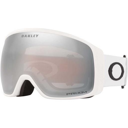 Oakley flight tracker xl prizm snow ski goggles bianco prizm iridium snow black/cat4