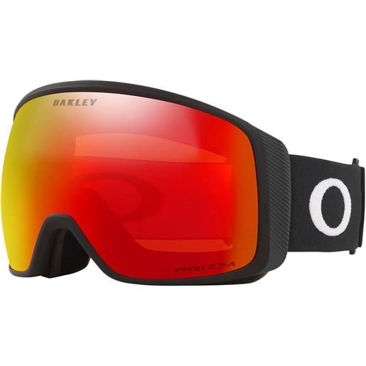 Oakley flight tracker xl prizm snow ski goggles nero prizm iridium snow torch/cat3