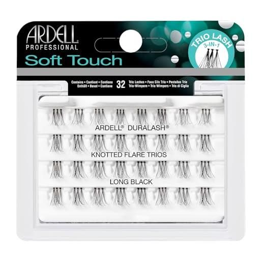 Ardell soft touch trios - ciglia per occhi, lunghe, nere