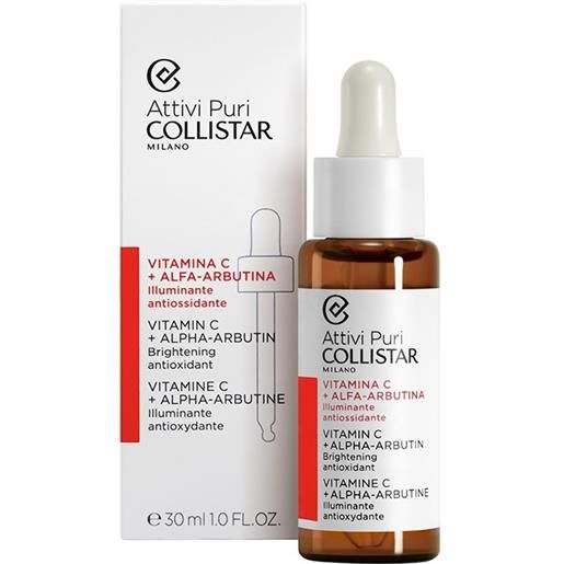 COLLISTAR attivi puri vitamina c + alfa arbutine - gocce viso illuminanti e antiossidanti 30 ml