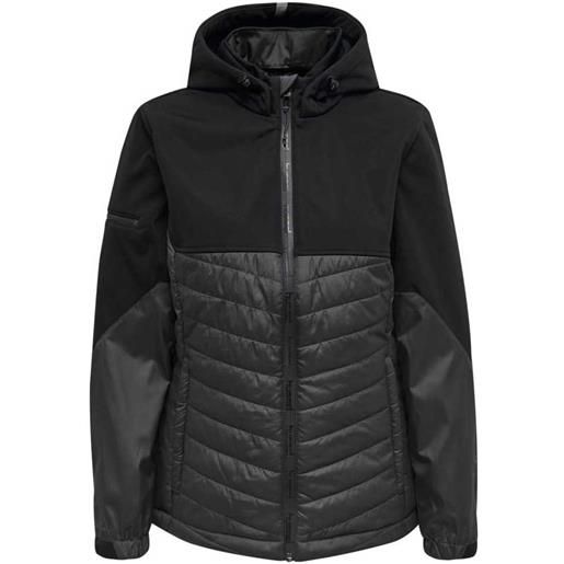 Hummel north hybrid jacket nero, grigio xs