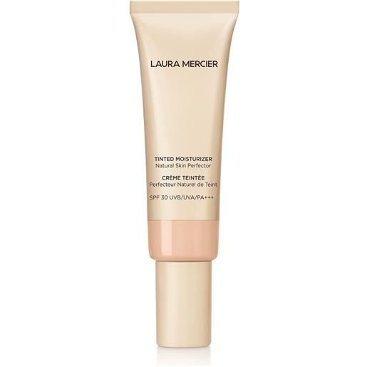 Laura Mercier tinted moisturizer natural skin perfector fondotinta crema, crema viso colorata antimperfezioni 1c0 cameo