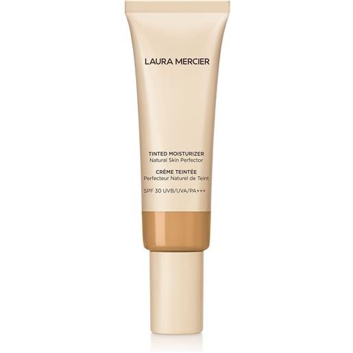 Laura Mercier tinted moisturizer natural skin perfector fondotinta crema, crema viso colorata antimperfezioni 4w1 tawny