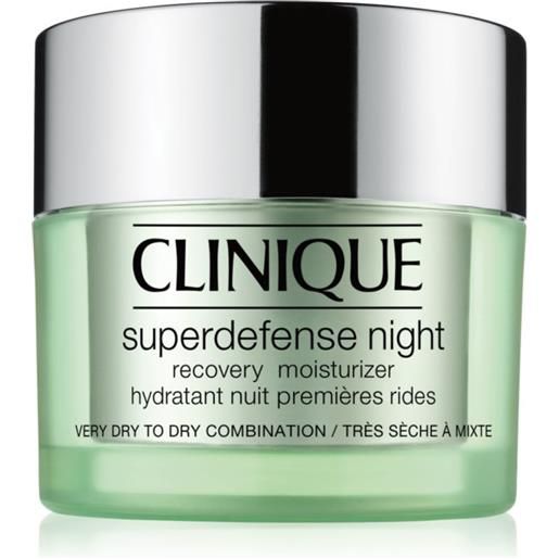 Clinique superdefense™ night recovery moisturizer 50 ml