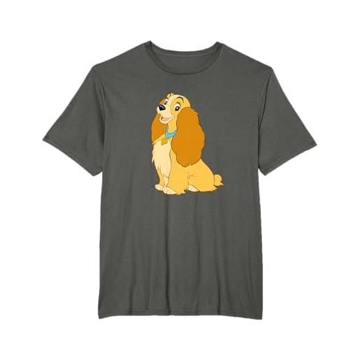 Disney lady and the tramp lady maglietta