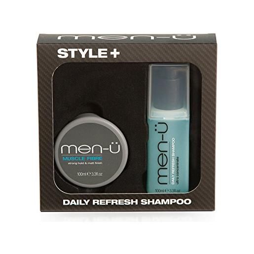 men-ü muscle fibre 100 ml con free daily refresh shampoo 100 ml