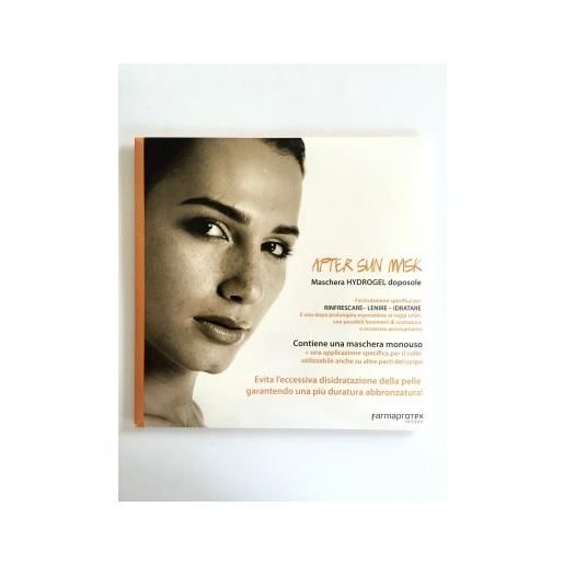 Altre Marche farmaprotex after sun mask maschera doposole monouso