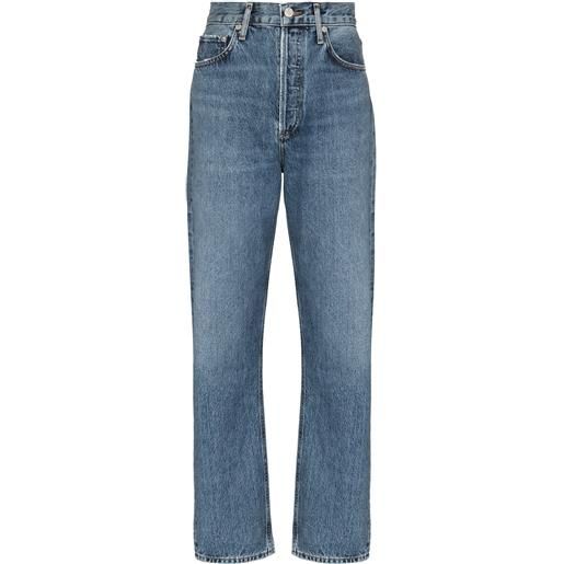 AGOLDE jeans dritti navigate anni '90 - blu