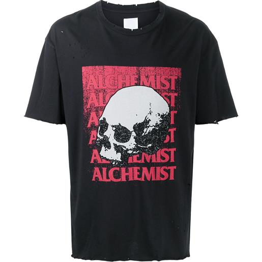 Alchemist t-shirt con stampa - nero