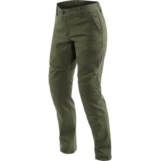 Dainese Outlet chinos tex pants verde 27 donna