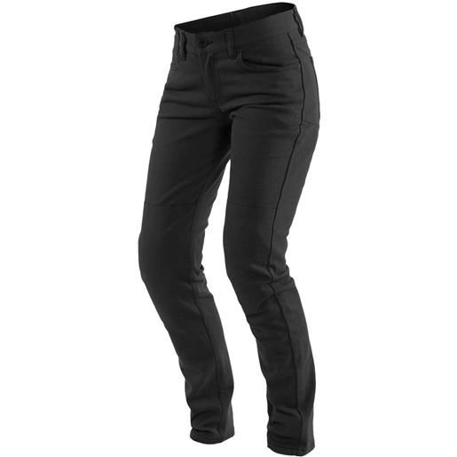 Dainese Outlet classic slim tex pants nero 24 donna