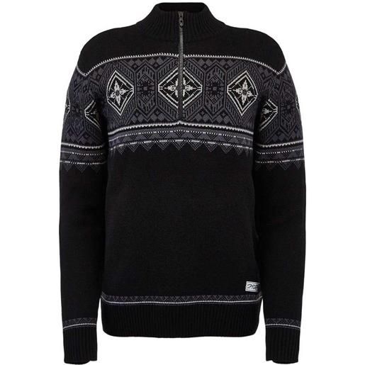 Spyder arc sweater nero s uomo