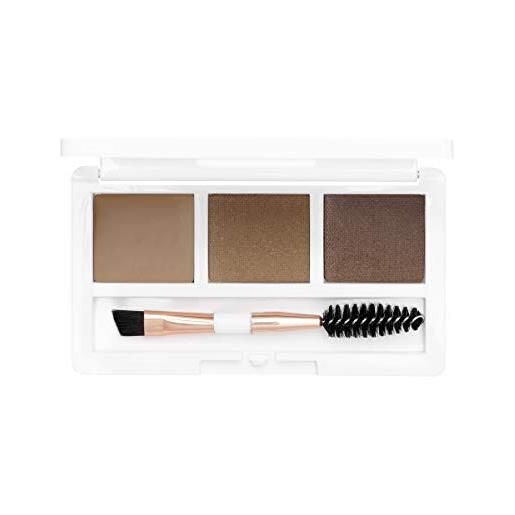 Wakeup Cosmetics Milano wakeup cosmetics - good to go eyebrow kit, kit per sopracciglia perfette, tonalità 01 chiaro/medio