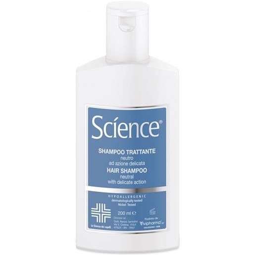 VIVIPHARMA s.a. scìence shampoo trattante neutro ad azione delicata 200ml