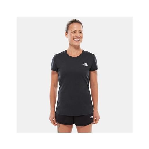 TheNorthFace the north face t-shirt reaxion amp da donna tnf black heather taglia l donna