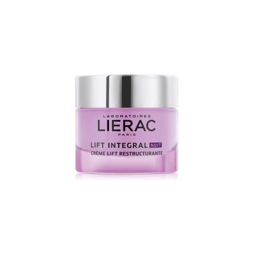 Lierac lift integral crema liftante ristrutturante notte effetto guaina per il viso 50 ml