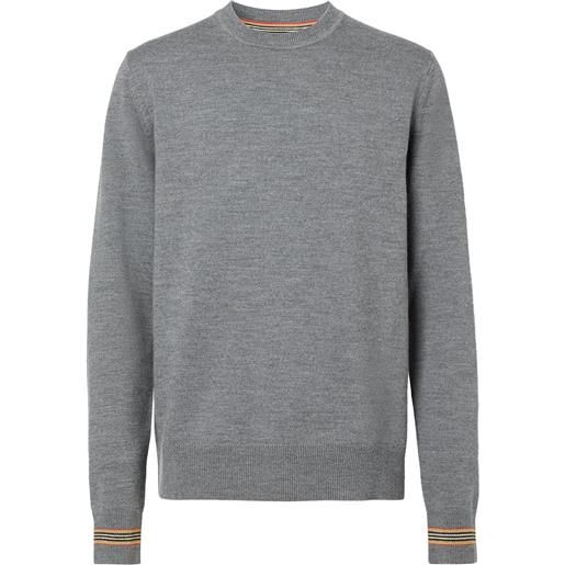 Burberry maglione a girocollo - grigio